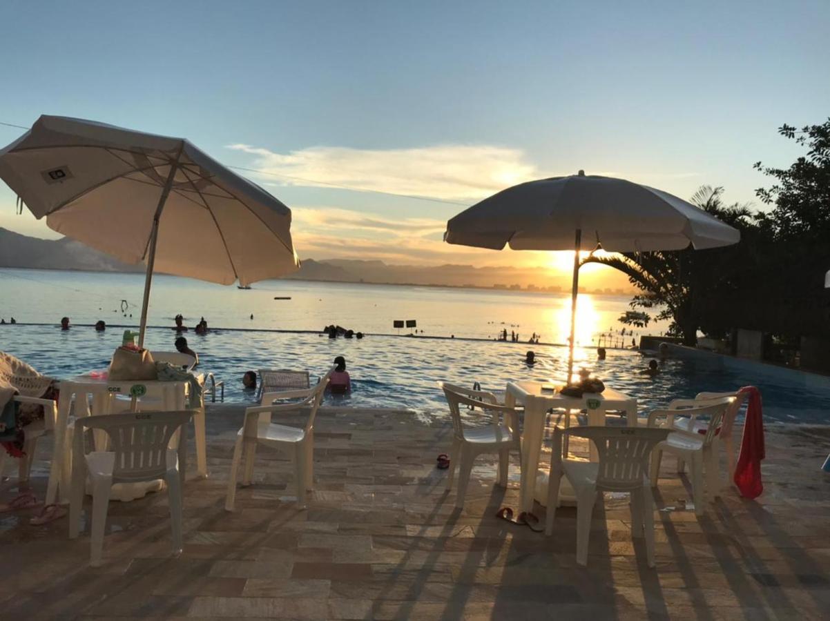 Apartamento Pe Na Areia Frente Para O Mar E Piscina Na Prainha Caraguatatuba Exterior photo