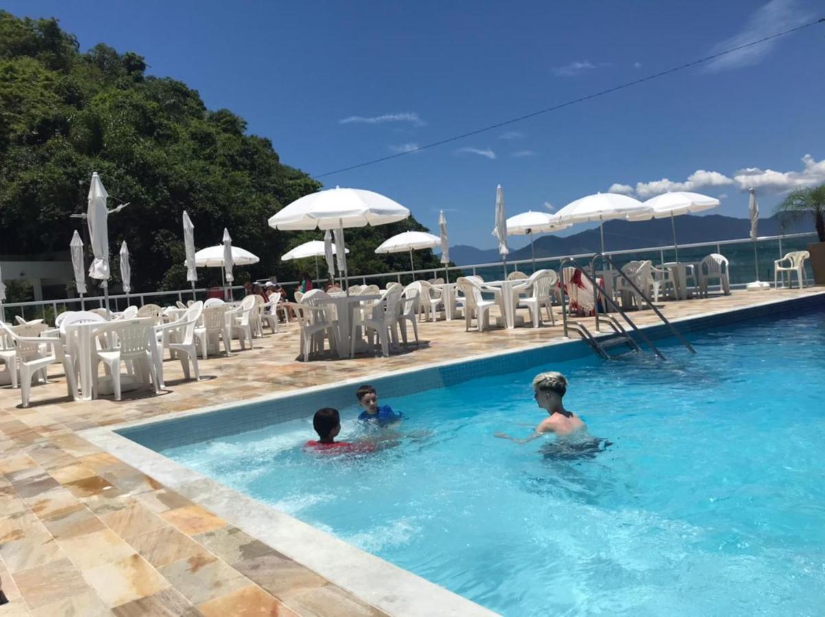 Apartamento Pe Na Areia Frente Para O Mar E Piscina Na Prainha Caraguatatuba Exterior photo